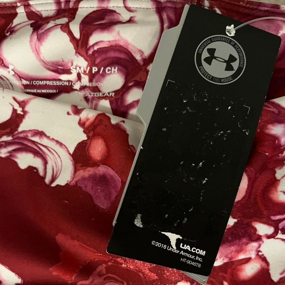 🥳 $13 FINAL PRICE❣️ NWT Women's Under Armour Leggings with mesh leg cutouts - Picture 3 of 3